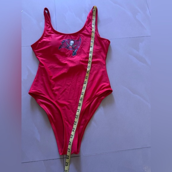 NFL Apparel swimsuit red sport beach pool bikini Swimsuit size S - Picture 10 of 13